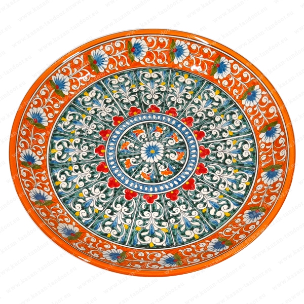 piatto uzbeko Ornament 37 cm.